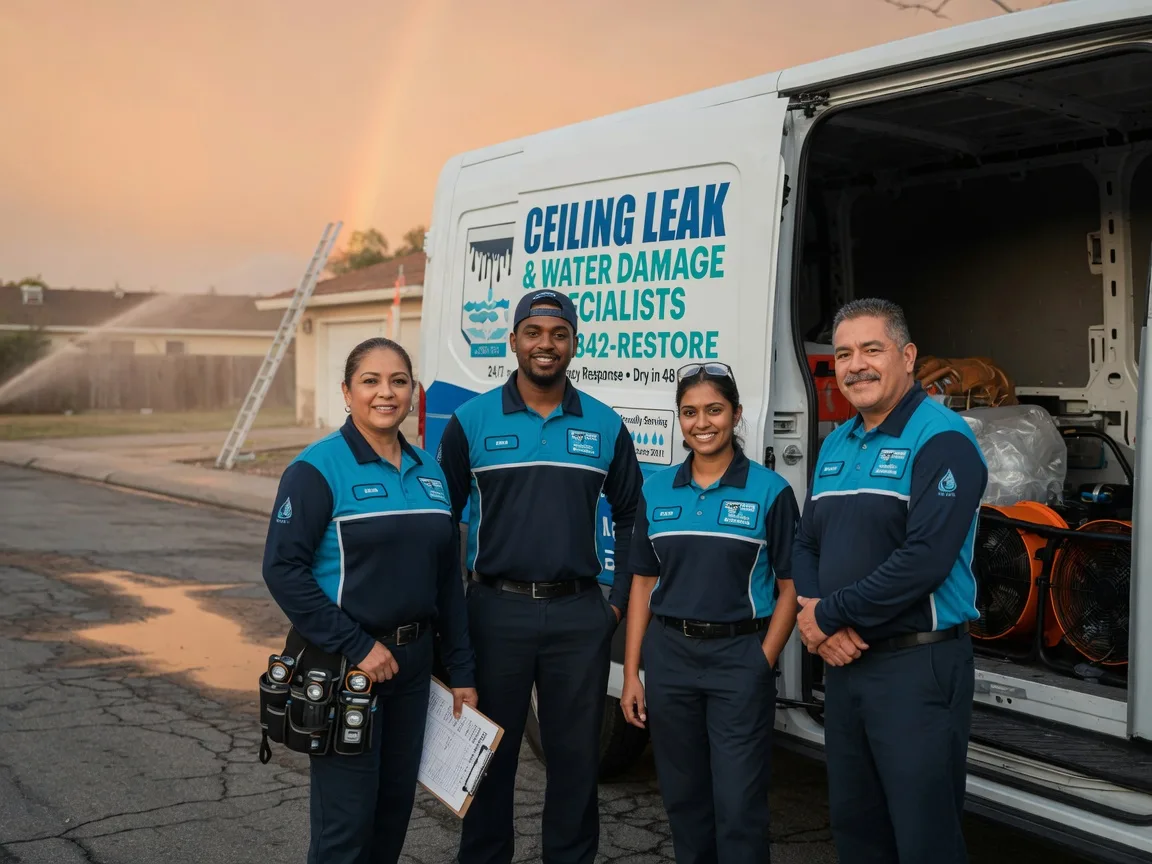 Ceiling Leak Cleanup company in Loman, MN