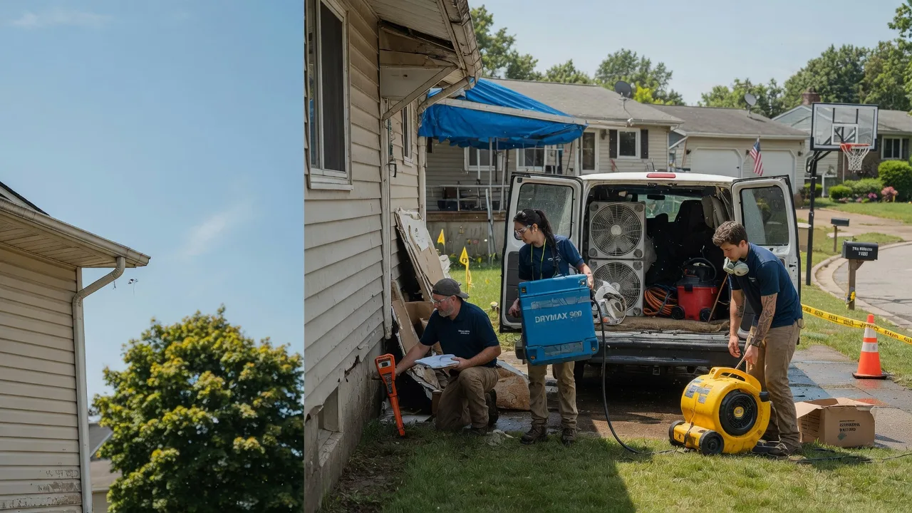 Ceiling Leak Cleanup in Loman, MN near me